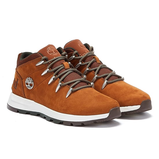 Timberland Sprint Trekker Nubuck Mid Heren Roestbruin Laarzen - Image 1