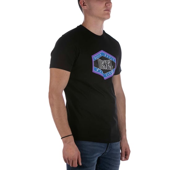 Diesel T-Shirt Diegor E14 Zwart - Image 2