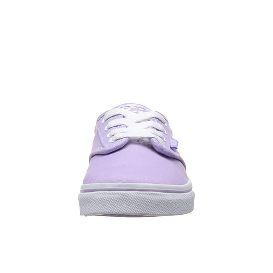 Vans Atwood Low Lace-Up Purple Canvas Kids Plimsolls SEGAUY