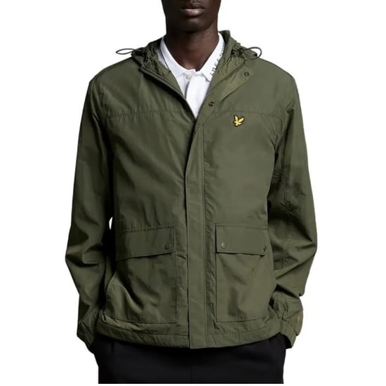 Lyle & Scott Hooded Pocket Green Jacket