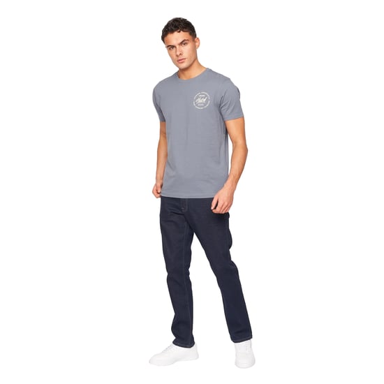 Crosshatch Heren Cadman Rechte Jeans (Rauwe was) - Image 3
