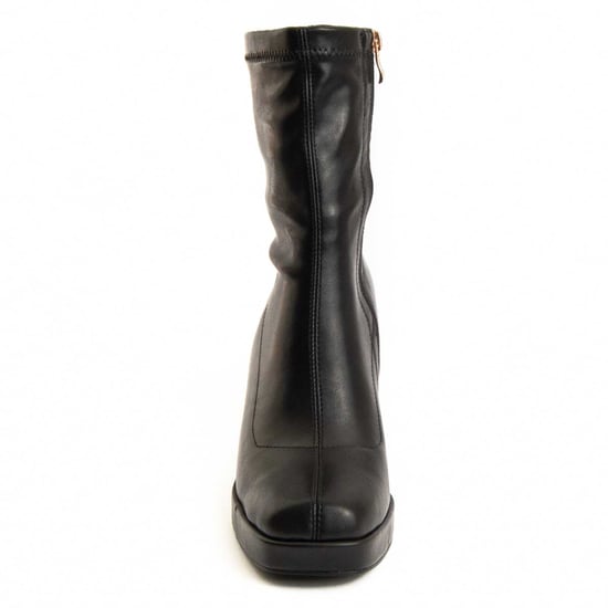 Montevita Heel Ankle Boot Kaliope In Black