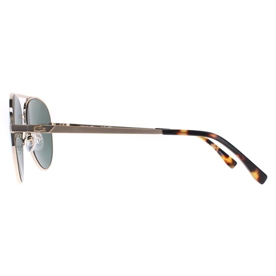 Lacoste Aviator Unisex Gold Green Polarized L233SP