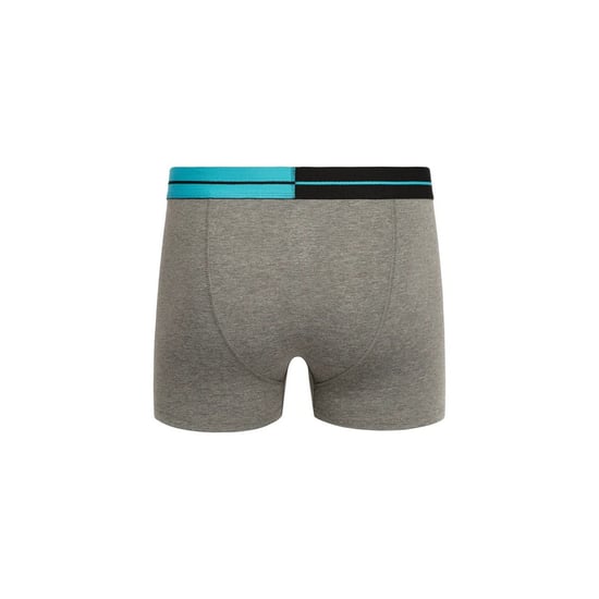 Crosshatch Heren Typan Boxershorts (Pack of 3) (Teal) - Image 2