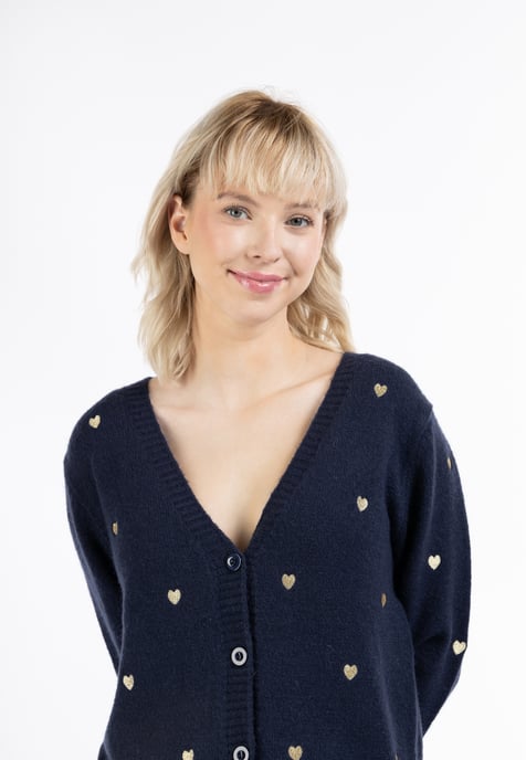 Mymo Vest Nolie Dames marine - Image 5