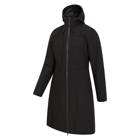 Mountain Warehouse Dames/Dames Hilltop Extra Lang Waterdicht Jasje (Zwart) - Image 3