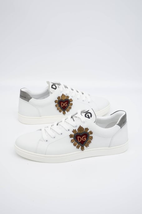 Dolce & Gabbana Heren Geborduurde Lage Sneakers - Image 1