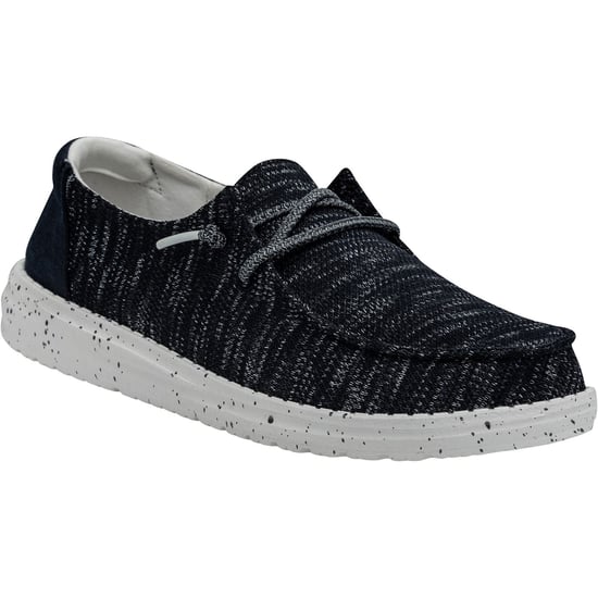 HEYDUDE Wendy Sox Dames Marineblauwe Instappers - Image 1