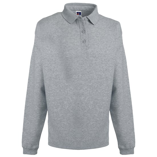 Russell Europe Mens Heavy Duty Collar Sweatshirt (Licht Oxford) - Image 1
