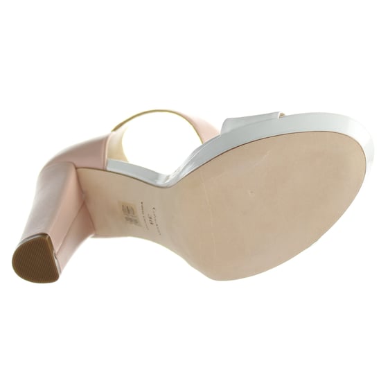 Calvin Klein Caitlin Womens White/Pink Shoes