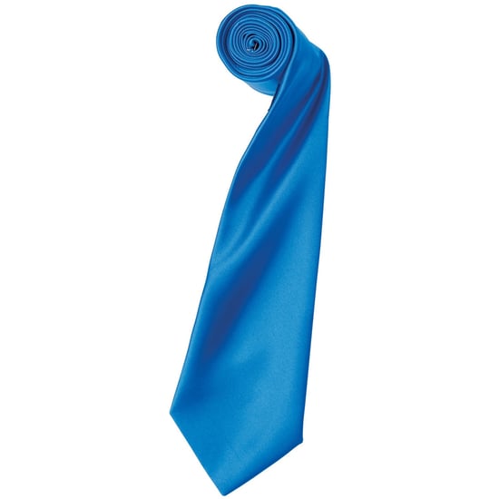 Premier Herensatineband (smal blad) (pakje van 2) (Saffier) - Image 1