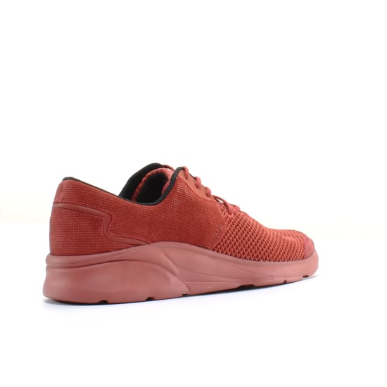 Supra Noiz Cayenne Red Textile Mens Lace Up Trainers 08131 658