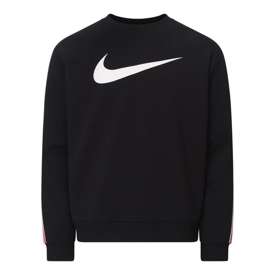 Nike Sportswear Men's Repeat Crew Fleece Tracksuit Black/Hyper Pink