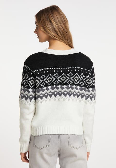 Mymo Vest Blonda Dames zwart en wit - Image 4