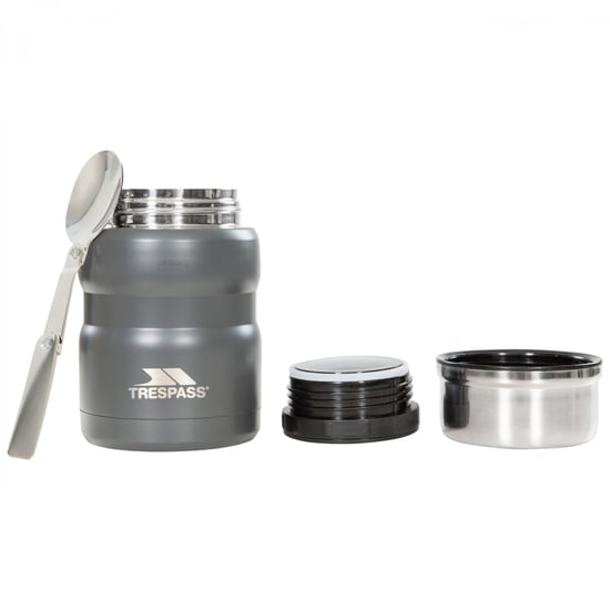 Trespass Scran Food Flask (Grey)