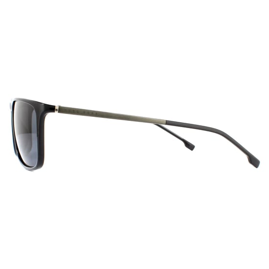 Hugo Boss Sunglasses BOSS 1182/S 807 IR Black Grey Polarized