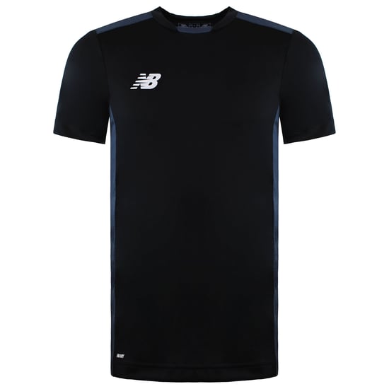 New Balance Essential Heren Zwart Hardloop T-shirt - Image 1