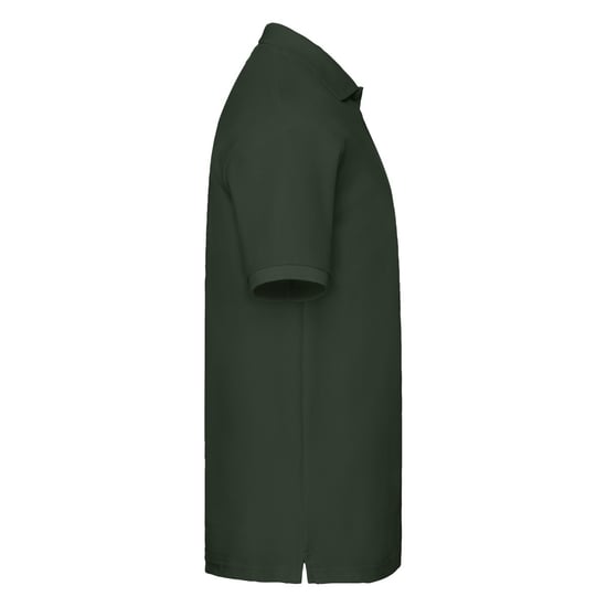 Fruit of the Loom Heren Premium Piqué Poloshirt (Fles groen) - Image 3