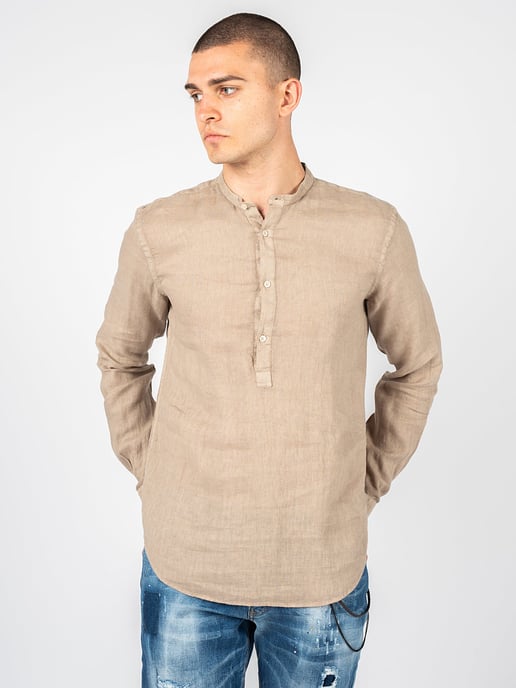 Xagon Man overhemd Lino Mannen beige - Image 1