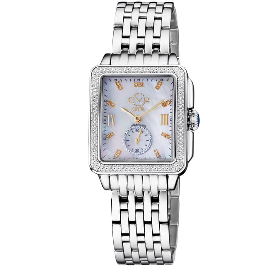 Gv2 dames bari parelmoer wijzerplaat roestvrij stalen armband horloge - Image 1