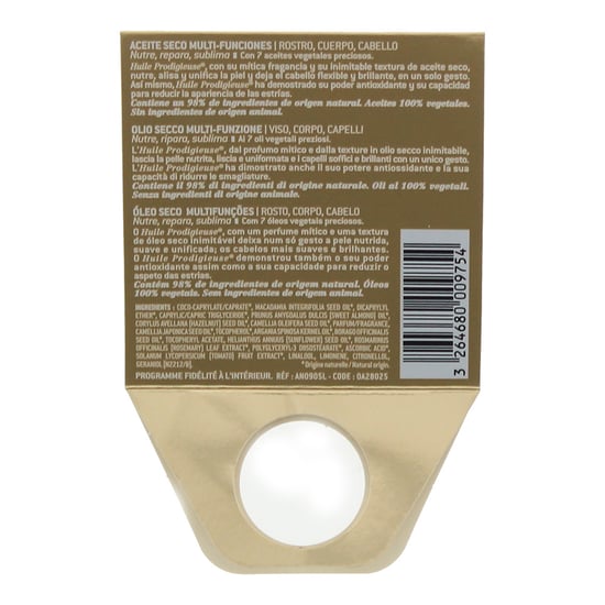 Nuxe Huile Prodigieuse Multi-Purpose Dry Oil 100ml. - Image 2