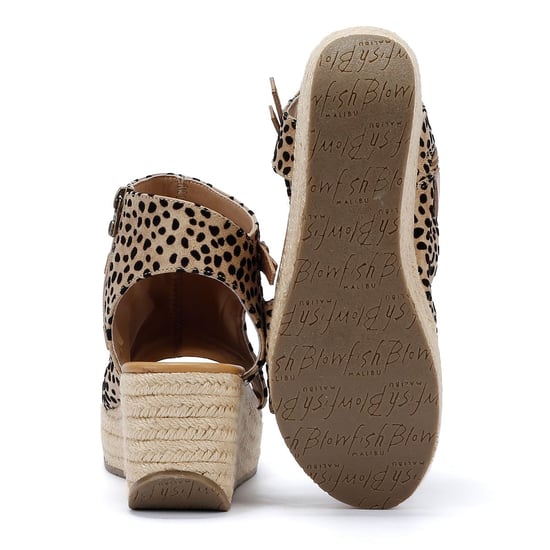 Blowfish Malibu Lacey Damessandalen met luipaard - Image 4