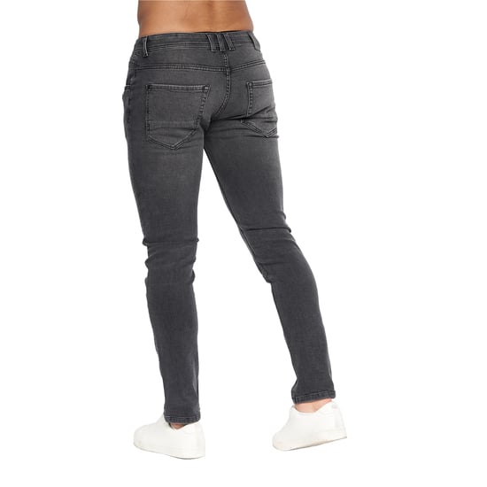 Crosshatch Heren Malcolm Slim Jeans (Donker houtskool) - Image 4