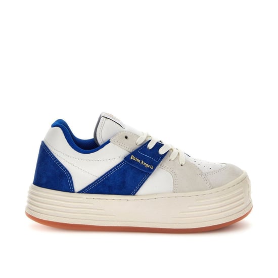 Palm Angels leren sneakers met logo - Image 1