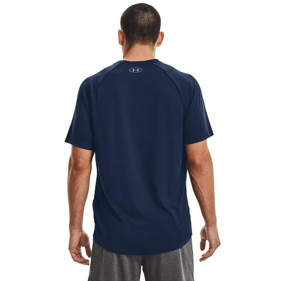 Under Armour Heren-Tech T-Shirt (Academie Blauw/Grafiet) - Image 5
