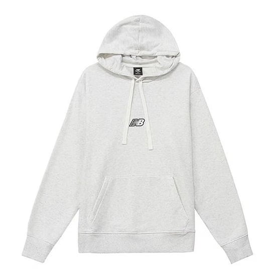 New Balance NB Essentials Mens Heather Grey Hoodie