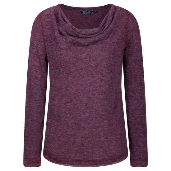 Regatta - Dames Frayda Lange Mouwen T-Shirt (Bordeaux Rood) - Image 1
