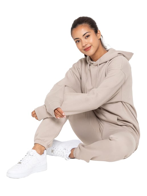 Enzo | Dames Oversized Pullover Hoodie Tracksuit Set - Image 6