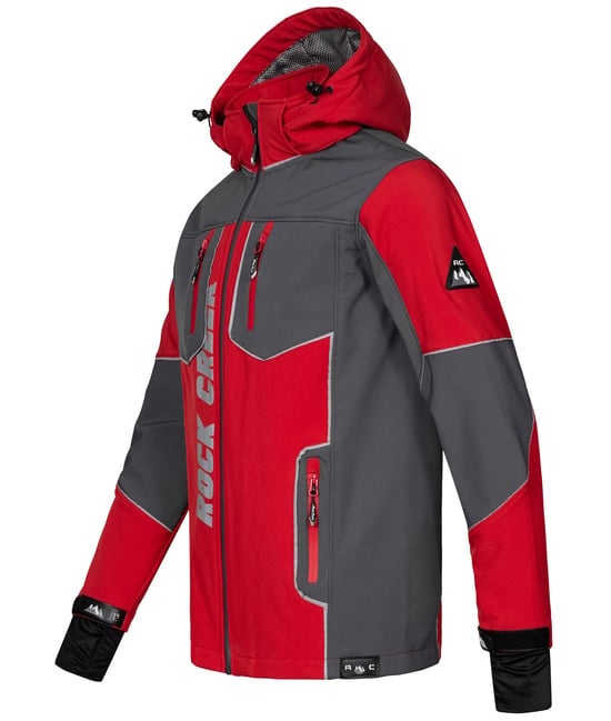 Rock Creek Jacke Rot