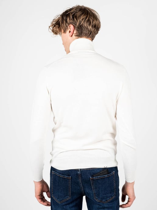 Xagon Man stoppen Turtleneck Mannen romig - Image 4