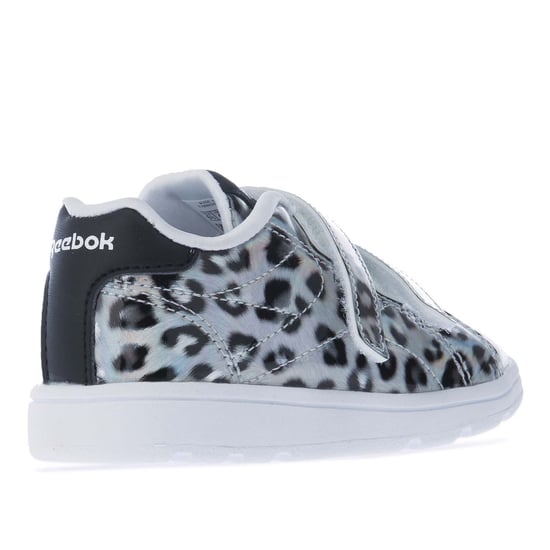 Girl's Reebok Classics Infant Royal Complete CLN 2 Trainers in White Black