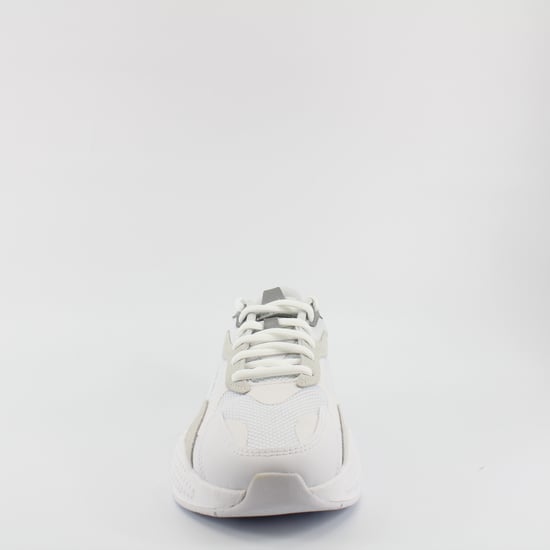 Puma RS-X Puzzle Mens White Lace Up Trainers 371570 03