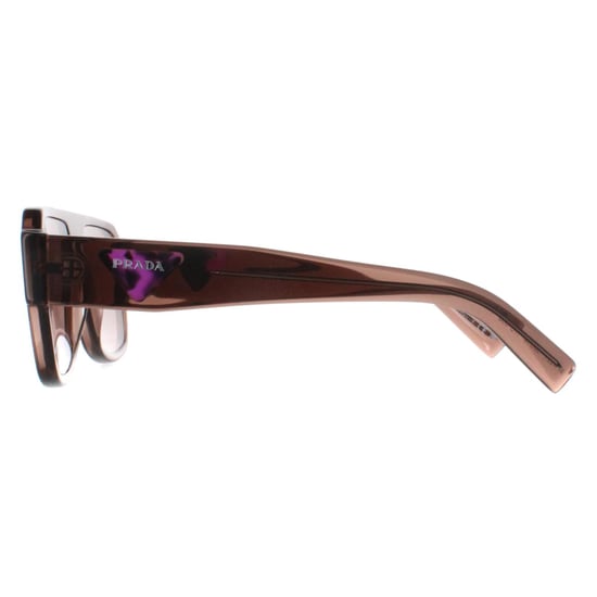 Prada Aviator Mens Transparent Brown Light Brown PR22YS