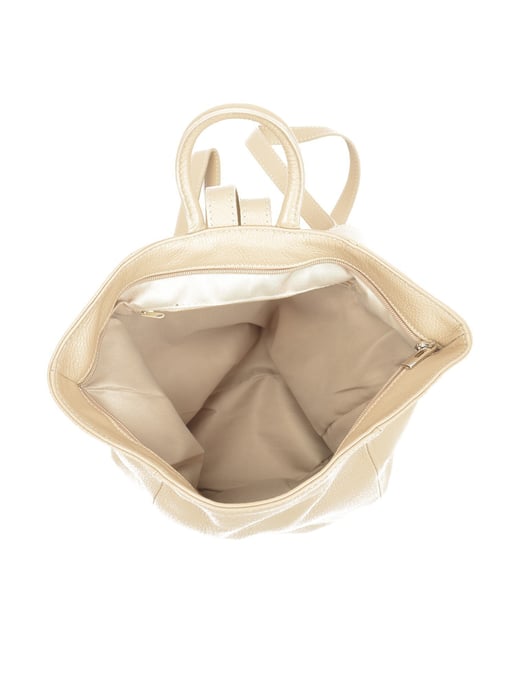 Anna Luchini SS22 AL 1083 Beige Rundleer Tas - Image 3