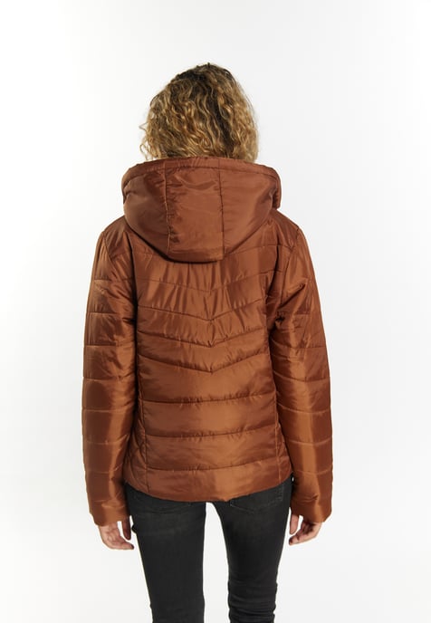 Mymo Licht gewatteerd jack Dames lichtbruin - Image 4