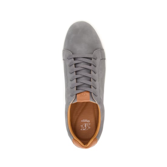 Dune Mens TEZZY Perforated Lace-Up Trainers Tezzy