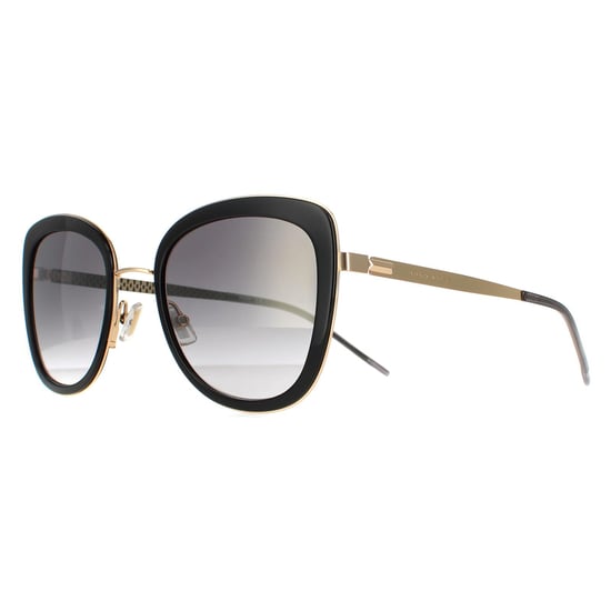 Hugo Boss Butterfly Womens Gold Black Grey Gradient Gold Mirror  BOSS 1209/S