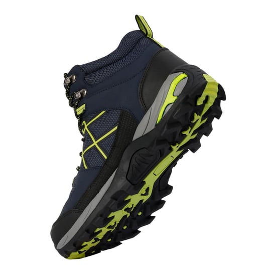 Regatta Heren Samaris III wandelschoenen (Navy/Lime Punch) - Image 6