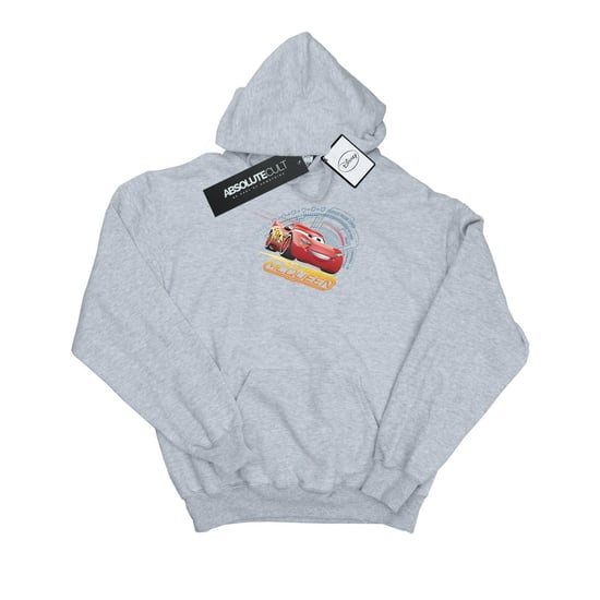 Disney Heren Cars Lightning McQueen Hoodie (Sportgrijs) - Image 1