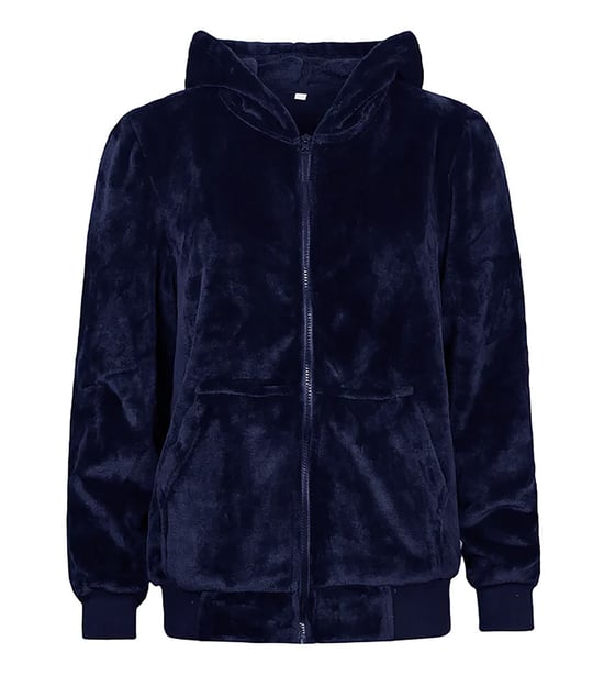 Heat Holders - Dames Soul Warming Zachte Fleece Lounge Hoodie - Marineblauw - Image 1