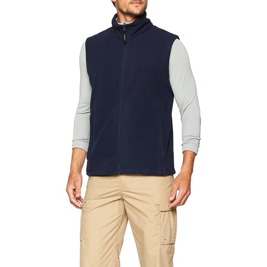 Regatta Mens Micro Fleece Bodywarmer / Gilet (Dark Navy)