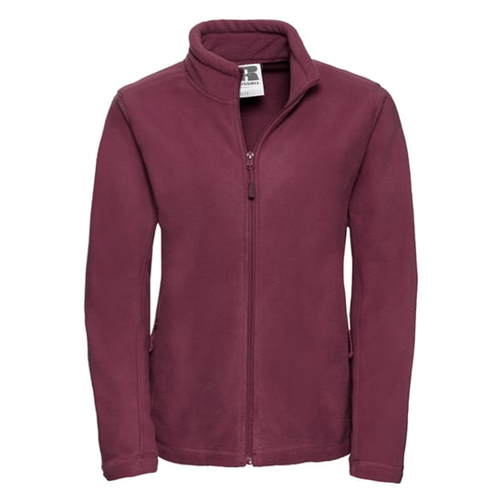 Russell Dames/Dames Full Zip Outdoor Fleecejack (Bourgondië) - Image 1