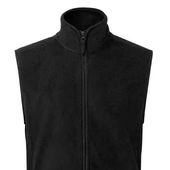 Premier Heren Artisan Fleece Gilet (Zwart) - Image 2