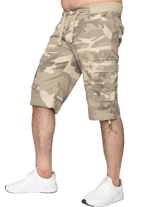 Enzo | Heren Cargo Combat Camo Korte Broek - Image 4