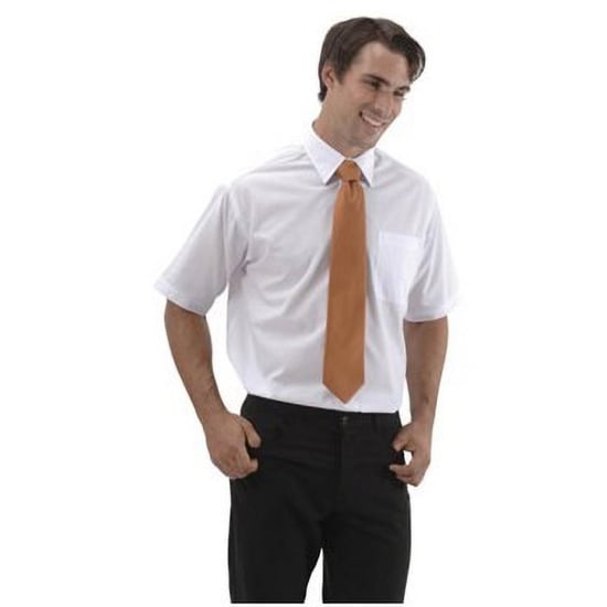 Russell Collection Mens Short Sleeve Ultimate Non-Iron Shirt (White)