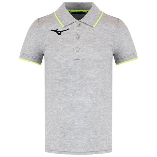 Mizuno Logo Grijs Kinder Poloshirt - Image 1